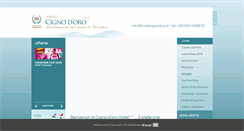 Desktop Screenshot of hotelcignodoro.it